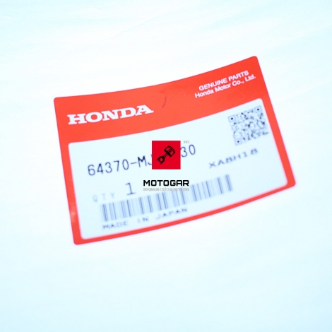 Lewa osłona owiewka chłodnicy Honda CTX 700 2014-2017 [OEM: 64370MJFA30]