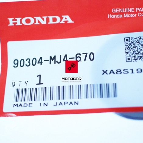 Nakętka sztycy główki ramy Honda GL CBR VTR VFR RVF [OEM: 90304MJ4670]