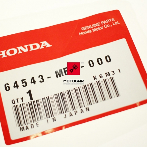Podkładka owiewek bocznych Honda CBR 1000RR FireBlade 2008-2013 [OEM: 64543MFL000]