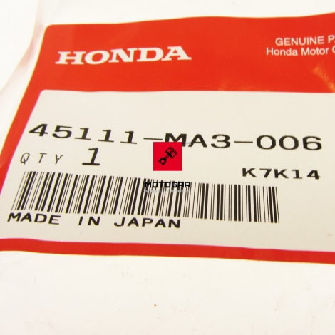 Prowadnica Tuleja zacisku hamulcowego Honda CBR CBF CB GL XRV NTV FMX XL NC [OEM: 45111MA3006]