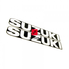 Naklejki emblematy pługu Suzuki GSXR 125 2018 zestaw [OEM: 6818123K00ASR]