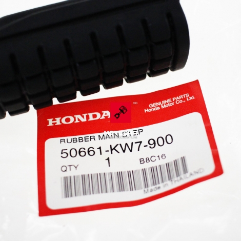 Guma podnóżka kierowcy Honda CBR 125 2004-2013 [OEM: 50661KW7900]