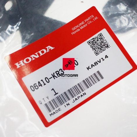 Gumy zabieraka Honda VT 125 Shadow XL 125 Varadero CMX 250 CA 125 [OEM: 06410KR3620]