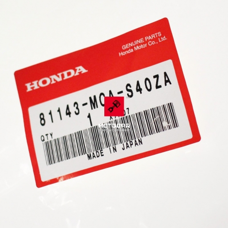 Prawa owiewka obudowa kufra centralnego Honda GL 1800 Gold Wing 2012 1013 niebieska [OEM: 81143MCAS40ZA]