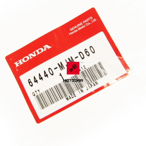 Wypełnienie owiewki Honda VFR 800X Crossrunner 2015-2019 prawe [OEM: 64440MJMD60]