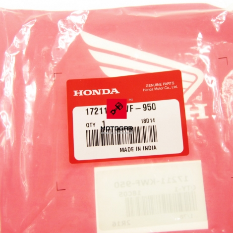 Filtr powietrza Honda CBF 125M 2009-2013 [OEM: 17211KWF950]
