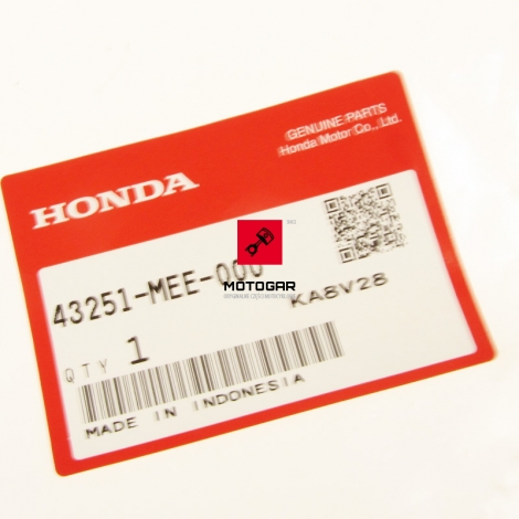 Tylna tarcza hamulcowa Honda CBR 600 900 1000 VTR 1000 [OEM: 43251MEE000]