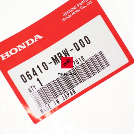 Gumy zabieraka Honda CBR 600F 1999 2000 zestaw [OEM: 06410MBW000]
