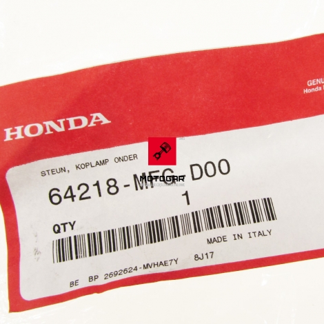 Stelaż mocowanie lampy Honda CB 600F 2007-2010 [OEM: 64218MFGD00]