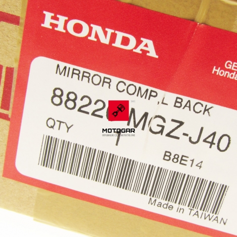 Lusterko Honda CB 500F 2013 lewe [OEM: 88220MGZJ40]