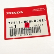 Zaślepka uchwytu rączki pasażera Honda VFR 800 lewa biała [OEM: 77217MCWD00ZL]