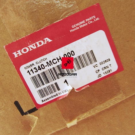 Pokrywa dekiel sprzęgła Honda VTX 1800 2002-2006 [OEM: 11340MCH000]