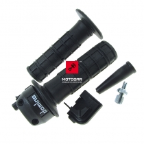 Kompletny rolgaz z manetkami, gripami Aprilia RX, MX [OEM: AP8218198]