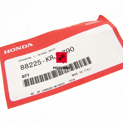Osłona lusterka Honda FES 125 150 lewa [OEM: 88225KRJ790]