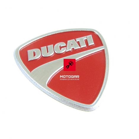 Emblemat błotnika Ducati Diavel Monster przedniego [OEM: 43814751A]