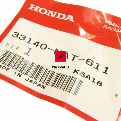 Oprawka żarówki światła pozycyjnego Honda CBR 1100 XL 650 1000 [OEM: 33140MAT611]