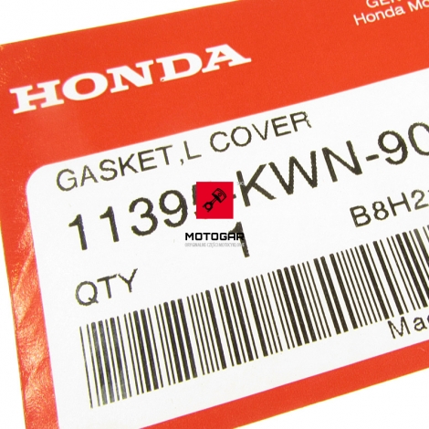 Uszczelka lewej pokrywy silnika Honda PCX 125 2010-2014 [OEM: 11395KWN900]