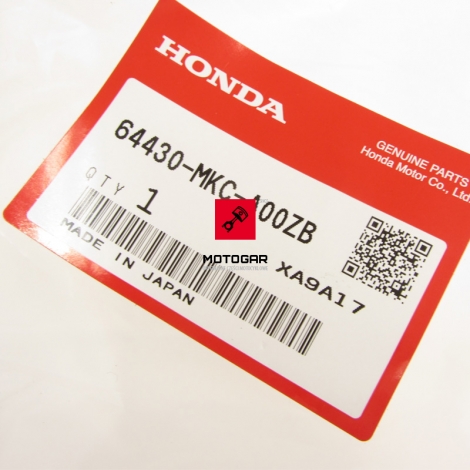 Plastik osłona cylindra Honda GL 1800 Tour 2018 2019 lewa [OEM: 64430MKCA00ZB]