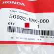 Guma podnózka kierowcy Honda SLR 650 FX 650 XL 650 FMX 650 [OEM: 50632MAK000]