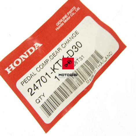 Dźwignia zmiany biegów Honda CBR 125 2007-2010 [OEM: 24701KTYD30]