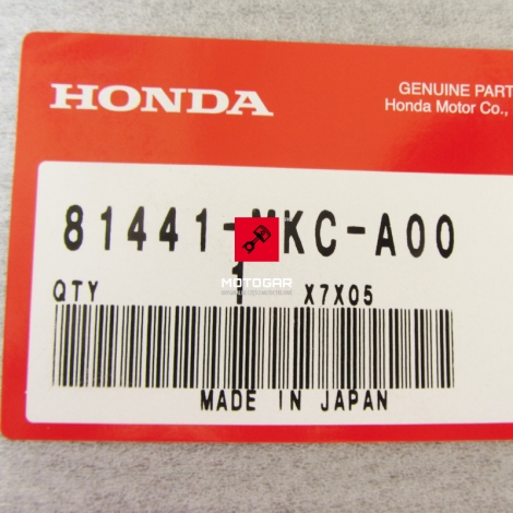 Wypełnienie pokrywy kufra bocznego Honda GL 1800 2018 2019 lewego [OEM: 81441MKCA00]