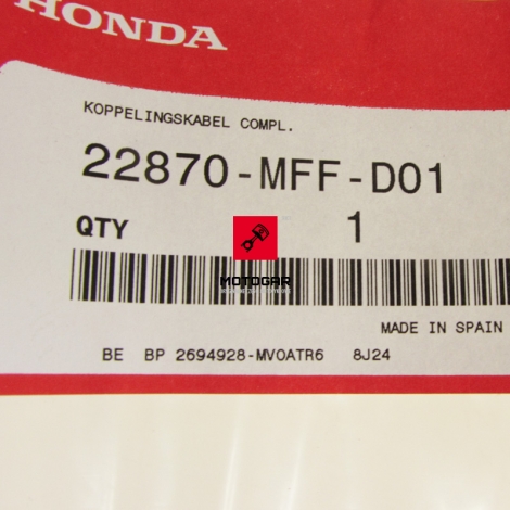 Linka sprzęgła Honda XL 700 Transalp 2008-2011 [OEM: 22870MFFD01]