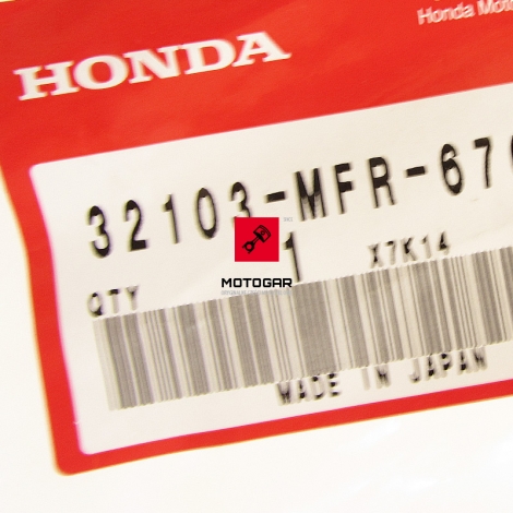 Kabel wiązka zegarów licznika Honda VT 1300 Fury 2010-2019 [OEM: 32103MFR670]