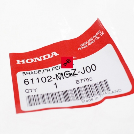 Mocowanie przedniego błotnika Honda CB 500 CBR 500 [OEM: 61102MGZJ00]