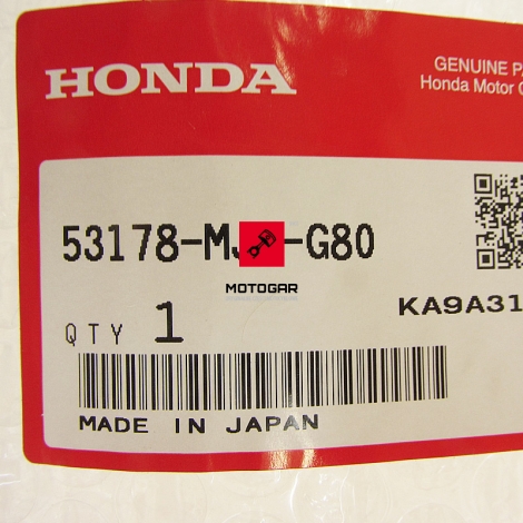Dźwignia hamulca postojowego parkingowego Honda CRF 1000 18-19 [OEM: 53178MJPG80]