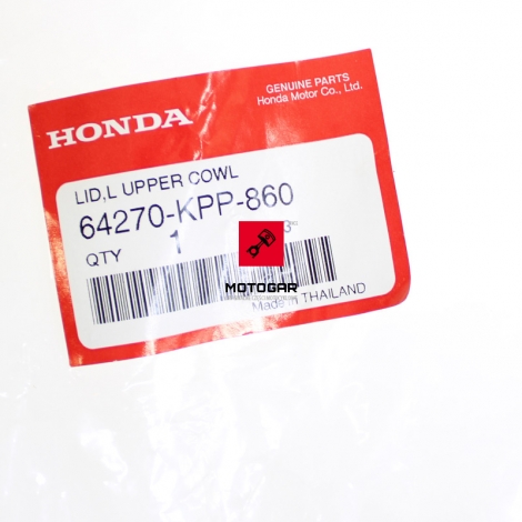 Wypełnienie kokpitu zegarów Honda CBR 125 2004-2006 lewe [OEM: 64270KPP860]