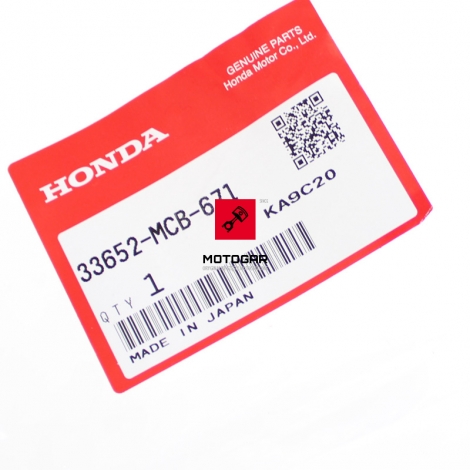 Klosz kierunkowskazu Honda XL 650 2006-2006 lewy [OEM: 33652MCB671]