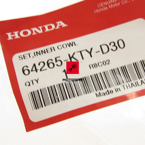 Wypełnienie zegarów licznika Honda CBR 125 2007-2010 [OEM: 64265KTYD30]