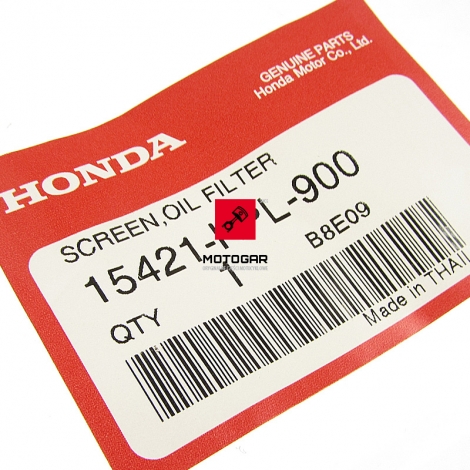 Siateczkowy filtr oleju Honda NSC 50 SH PCX 125 [OEM: 15421KPL900]