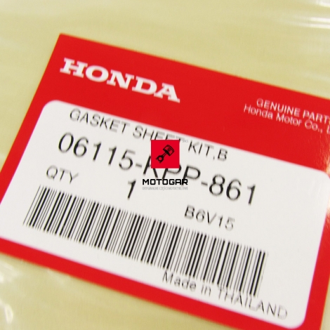 Uszczelki na dół silnika Honda CBR 125 zestaw B [OEM: 06115KPP861]