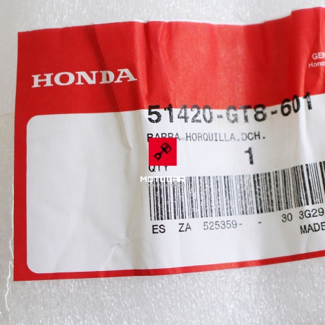 Prawe tłoczysko przedniego amortyzatora Honda PK 50 Wallaro [OEM: 51420GT8601]