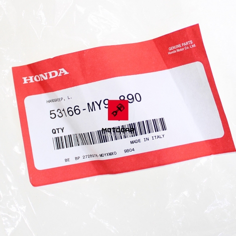 Manetka grip Honda CBR CBF FJS NT VTR VFR FES SH lewa [OEM: 53166MY9890]