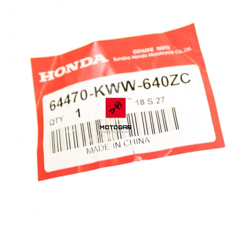Owiewka Honda AFS 110 2012 2015 prawa osłona [OEM: 64470KWW640ZC]