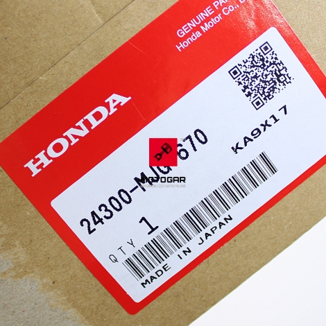 Programator bęben Honda GL 1800 Goldwing Bagger 2013 kompletny [OEM: 24300MJG670]