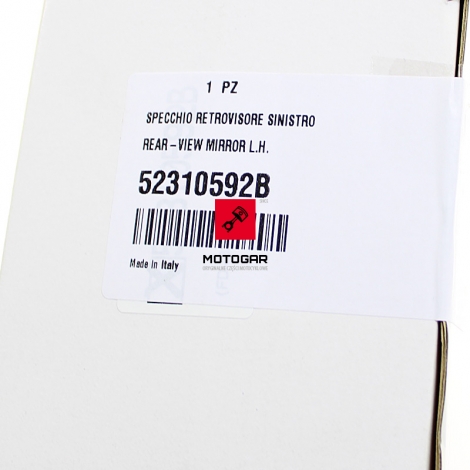 Lusterko Ducati Multistrada 950 1200 1260 lewe [OEM: 52310592B]