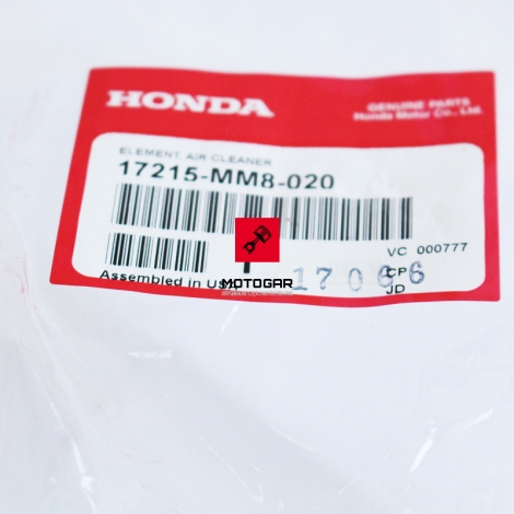 Filtr powietrza Honda VT 1100 Shadow 87-05 [OEM: 17215MM8020]
