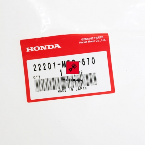 Tarcza sprzęgła Honda CRF 450 cierna [OEM: 22201MEB670]
