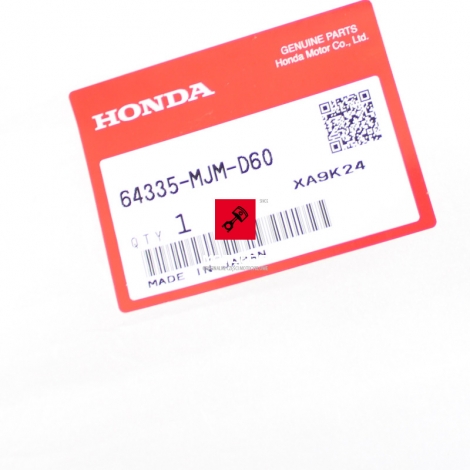Wypełnienie owiewki Honda VFR 800X Crossrunner 2015 2017 prawe [OEM: 64335MJMD60]