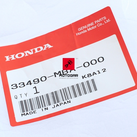 Mocowanie, listawa, osłona kierunkowskazów Honda VT 750 1100 Shadow chrom [OEM: 33490MBA000]