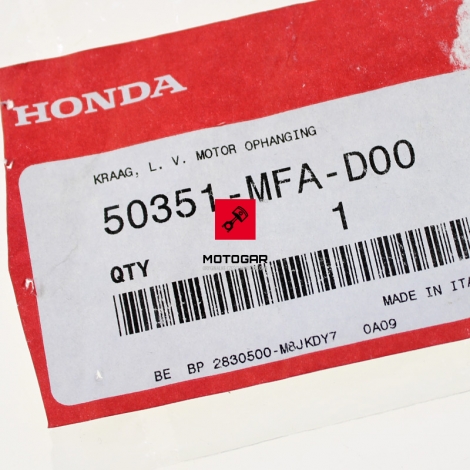 Tuleja mocowania silnika Honda CBF 1000 2006-2010 lewa [OEM: 50351MFAD00]