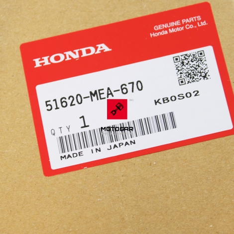 Szklanka osłona lagi Honda VTX 1300 2003-2007 prawa dolna [OEM: 51620MEA670]