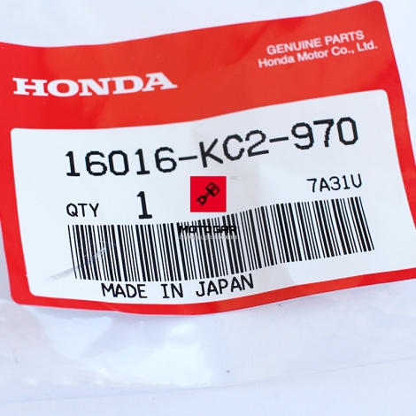 Zestaw śruba regulacji składu mieszanki Honda XR 100 200 250 400 [OEM: 16016KC2970]