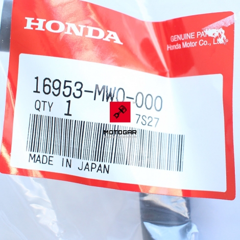 Przewód, wąż paliwowy filtra paliwa Honda CBR 900 RR Fireblade [OEM: 16953MW0000]