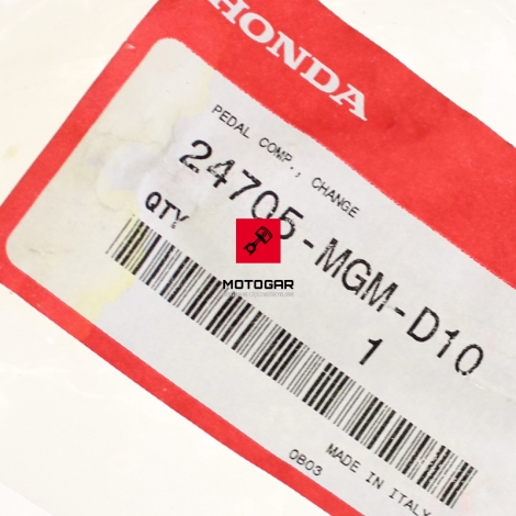 Dźwignia zmiany biegów Honda CB CBR 600 [OEM: 24705MGMD10]