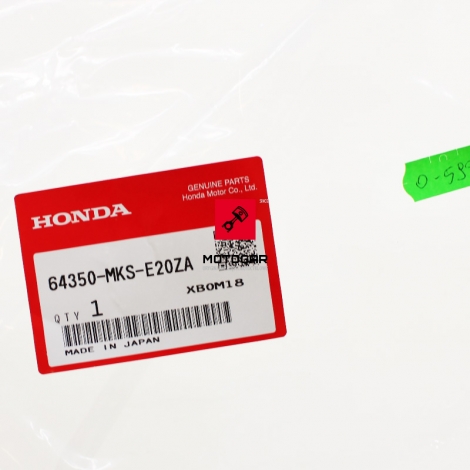 Owiewka Honda CRF 1100 Africa Twin ADV 2020 2021 lewa czarna [OEM: 64350MKSE20ZA]