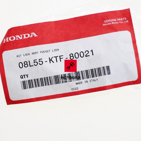 Zamek kufra centralnego Honda CBF 1000 2006-2010 35L [OEM: 08L55KTF80021]